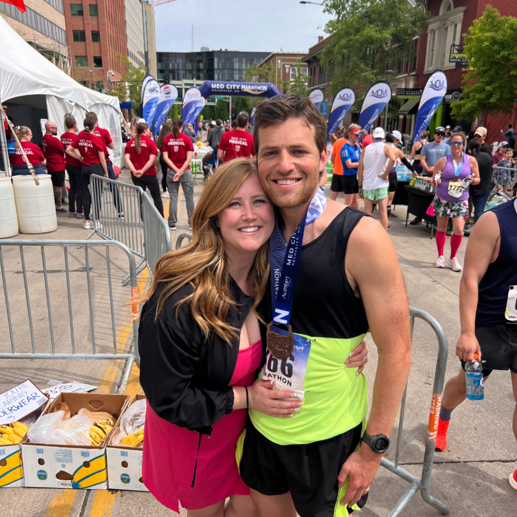 Jacob Peterson_After Marathon | Dystonia Medical Research Foundation