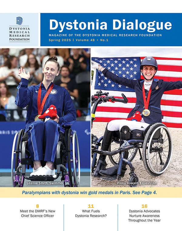 DMRF_DDSpring25Cover | Dystonia Medical Research Foundation
