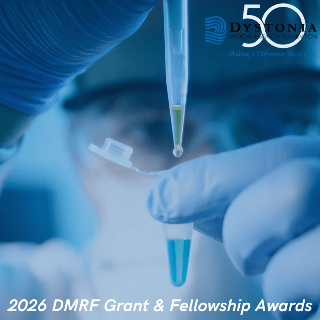 Reserch Sticker Dystonia Medical Research Foundation Announces 2026 Grant and ...