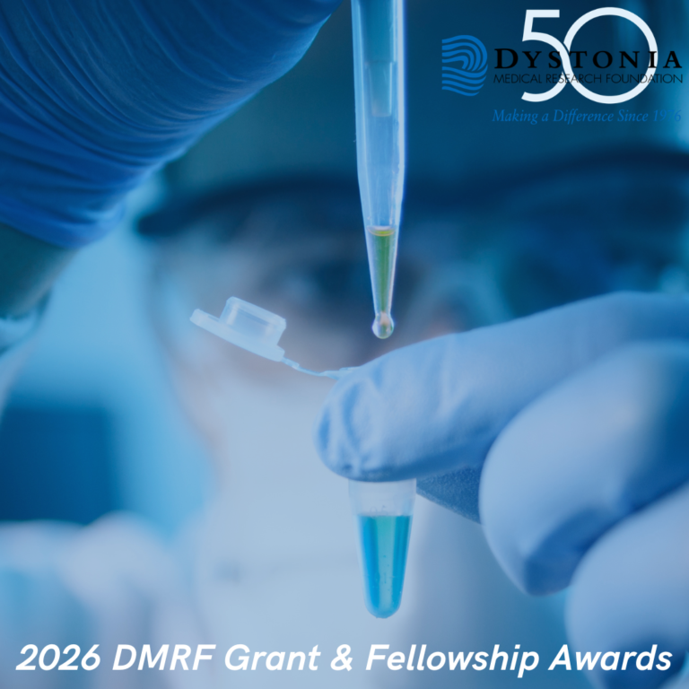 Dystonia Medical Research Foundation Announces 2026 Grant and Fellowship Recipients to Advance Dystonia Research