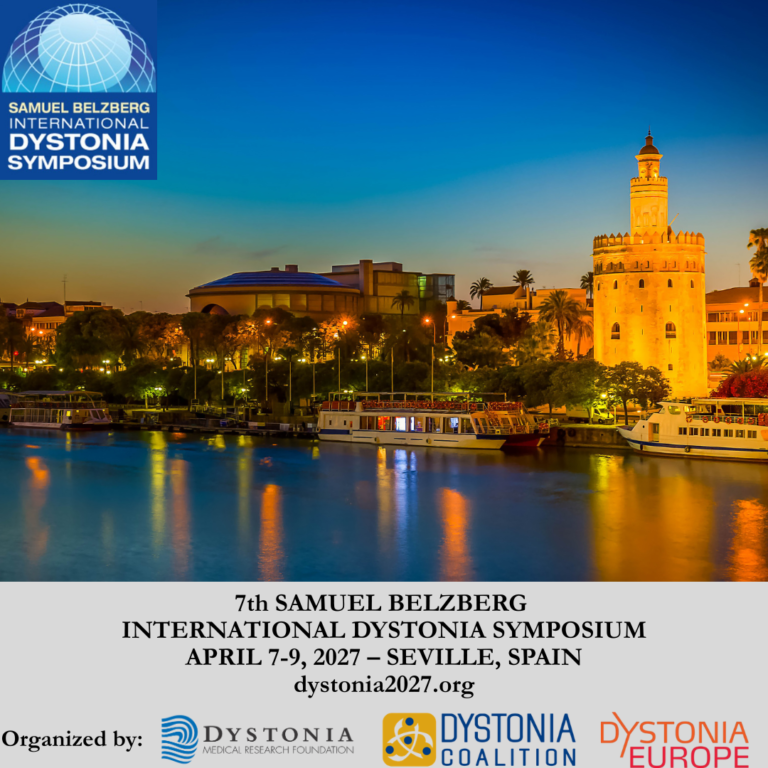 7th Samuel Belzberg International Dystonia Symposium to be Held April 7-9, 2027, in Seville